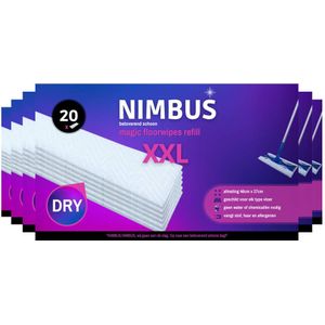 6x NIMBUS Magic Vloerdoekjes Navulling XXL 20 stuks