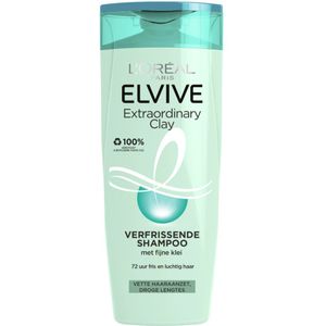 3x L'Oréal Elvive Extraordinary Clay Shampoo 250 ml