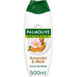 3x Palmolive Douchecréme Naturals Amandel 500 ml