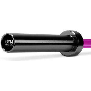 Gym Masters Cerakote Olympic Barbell roze / Olympische Halterstang - 13,5 kg / 180cm / 50mm - Crossfit Barbell - 13,5 KG / 180 cm / 50 mm