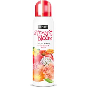 Sence Deodorant Flower Crush & Apple - 4 x 150 ml - Voordeelverpakking