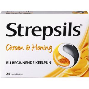 Strepsils Citroen & Honing - 2 x 24 zuigtabletten