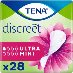 3x TENA Discreet Ultra Mini 28 stuks