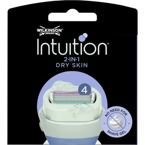 Wilkinson - Intuition 2 in 1 Navulmesjes - Dry Skin - 3 Stuks