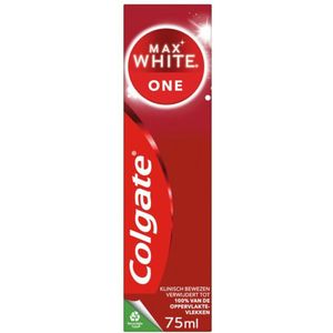 Colgate - Max White One - Tandpasta - Met Whitening Versnellers - 75ml