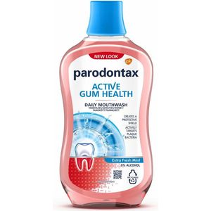 4x Parodontax Active Gum Health Mondwater Extra Fresh 500 ml