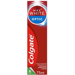 6x Colgate Tandpasta Max White Optic 75 ml