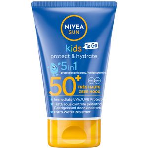 Nivea Sun Babies & Kids To Go Protect & Care SPF 50+ 50 ml - 3 x 50 ml - Voordeelverpakking