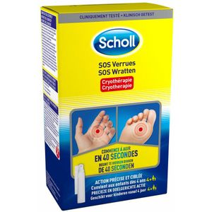 3x Scholl SOS Wrattenbehandeling 80 ml