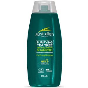 3x Australian Tea Tree Deep Cleansing Shampoo 250 ml