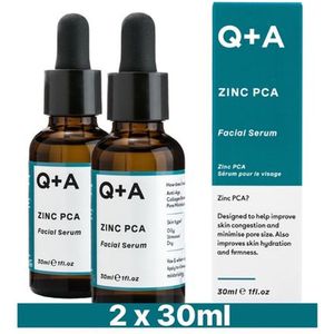 2x Q+A Zinc PCA Gezichtsserum 30 ml