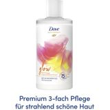 3x Dove Bath Therapy Glow Badschuim & Douchegel 400 ml