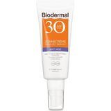 3x Biodermal Zonnecrème Gezicht Anti Age SPF 30 40 ml