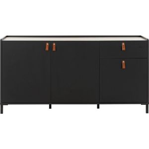 Belfurn - Dressoir 160cm 3 deuren 1 lade AMSTERDAM