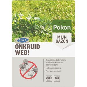 3x Pokon Onkruid Weg voor 40m2 800 gr