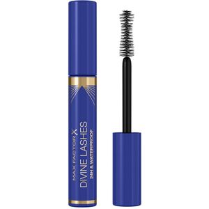 2x Max Factor Divine Lashes Mascara 003 Waterproof Black 8 ml