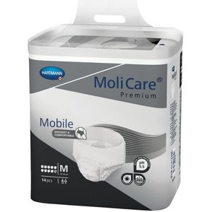 2x Molicare Premium Mobile 10 Druppels Medium 2421 ml Absorptie 14 stuks