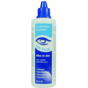 2x Eye Fresh Lenzenvloeistof Zachte Lenzen 240 ml