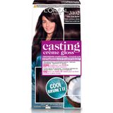 2x L'Oréal Casting Crème Gloss Semi-Permanente Haarkleuring 3102 - Cool Dark Brown - Donker Parelmoer Asbruin