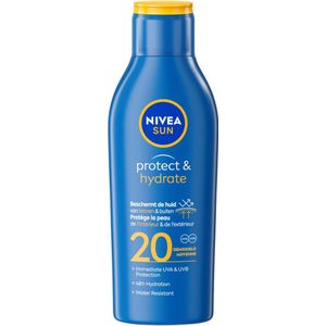 2x Nivea Sun Protect & Hydrate Zonnemelk SPF 20 200 ml