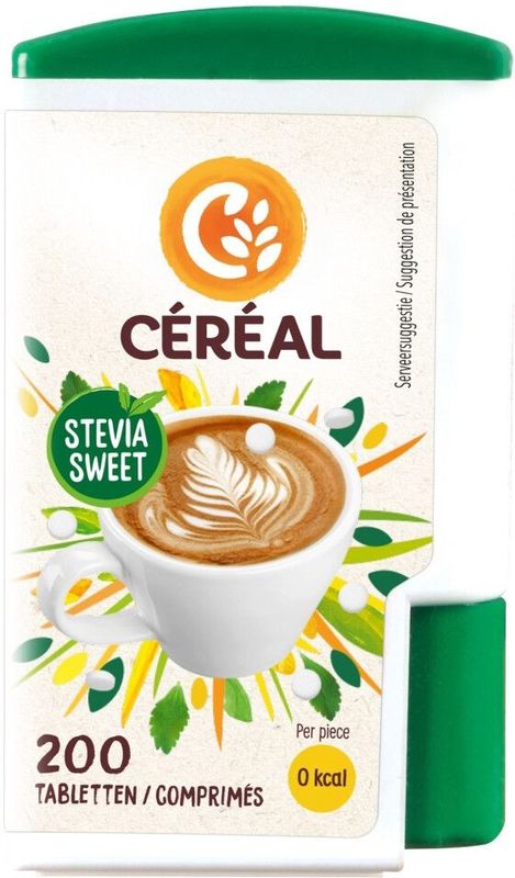 Céréal Stevia Sweet - 6 x 200 tabletten - Voordeelverpakking