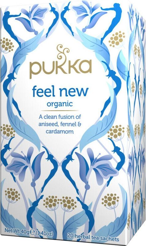 6x Pukka Thee Feel New 20 stuks