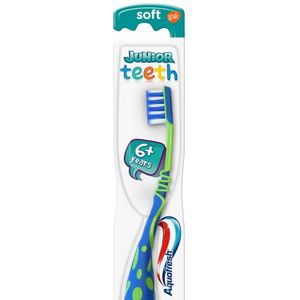 6x Aquafresh Tandenborstel Junior Teeth 6+