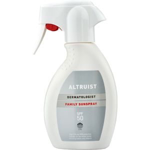 2x Altruist Zonnebrand Family Spray SPF 50 250 ml
