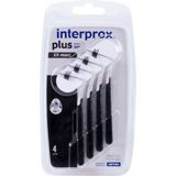 6x Interprox Plus XX Maxi 6-11 mm Zwart 4 stuks