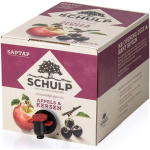 2x Schulp Saptap Appel-Kers Ambachtelijk 5 liter