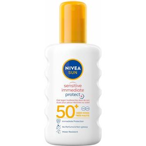 3x Nivea Sun Sensitive Anti-Allergie Zonnemelk SPF 50 200 ml