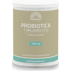 2x Mattisson Probiotica 7 Miljard CFU 1000mg 125 gr