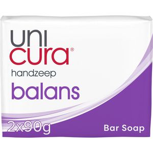 3x Unicura Tabletzeep Anti Bacterieel Balans 180 gr