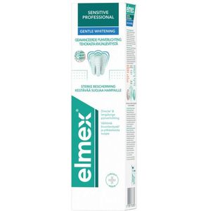 3x Elmex Tandpasta Sensitive Professional Gentle Whitening 75 ml