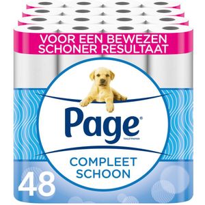 2x Page Toiletpapier Compleet Schoon 2-laags 24 stuks