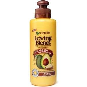3x Garnier Loving Blends Avocado Olie en Shea Boter Leave-in Crème 200 ml