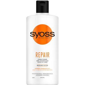 3x Syoss Repair Therapy Conditioner 440 ml