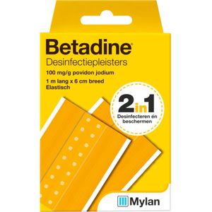 2x Betadine Desinfectiepleisters 6 cm
