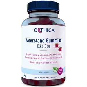 2x Orthica Weerstand Gummies 60 stuks