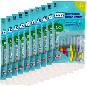 10x TePe Interdentale Ragers Original Gemengd 8 stuks