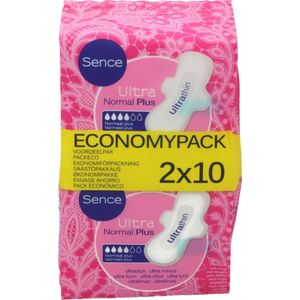 6x Sence Maandverband Normal 20 stuks