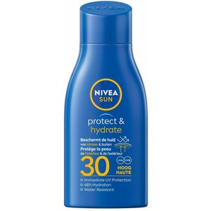 2x Nivea Sun Protect en Hydrate Hydraterende Zonnemelk SPF 30 30 ml