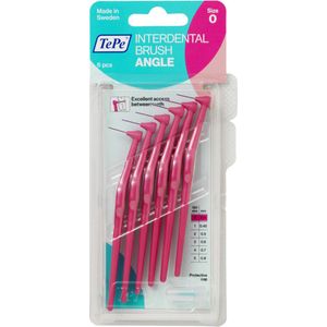 3x TePe Angle Interdentale Ragers 0,4 mm Roze 6 stuks