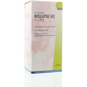 2x Teva Hoestdrank Noscapine Hydrochloride 1 mg/ml 150 ml