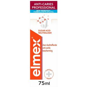 6x Elmex Tandpasta Anti-Cariës Professional 75 ml