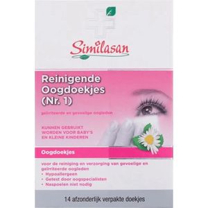 Similasan - Reinigende Oogdoekjes Nr. 1 - Hypoallergeen - Kamille - 20 Stuks