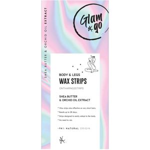 3x Glam & Go Wax Strips Body & Legs 20 stuks