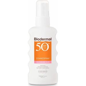 3x Biodermal Gevoelige Huid Zonnespray SPF 50+ 175 ml
