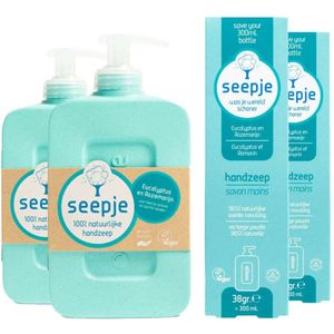 Seepje - Handzeep - Eucalyptus met Rozemarijn - 300 ml