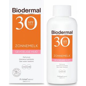 Biodermal Zonnemelk Gevoelige Huid SPF 30 200 ml - 2x 200 ml - Voordeelverpakking